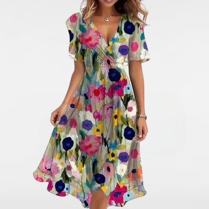Levi - Chic Floral Dress