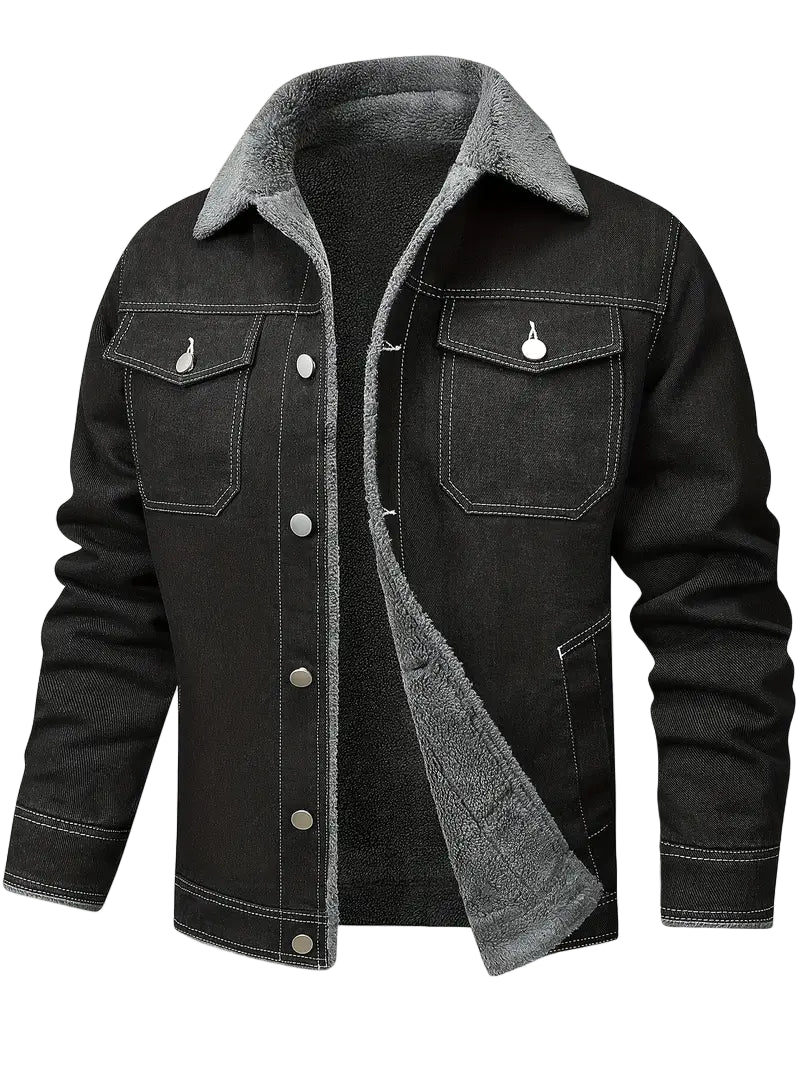 Jardo - Denim Jacket with Fleece