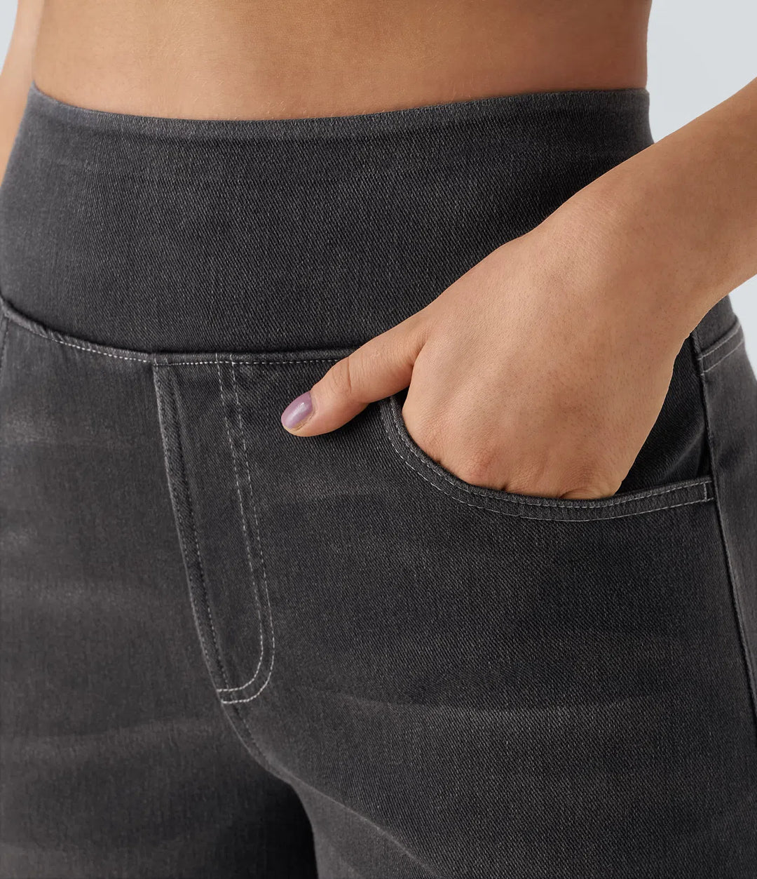Viala - Tummy Support Denim Pants