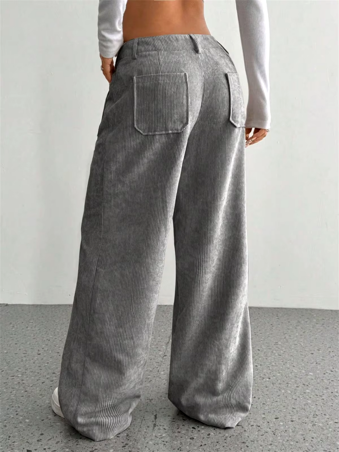Livie - Wide Leg Corduroy Pants