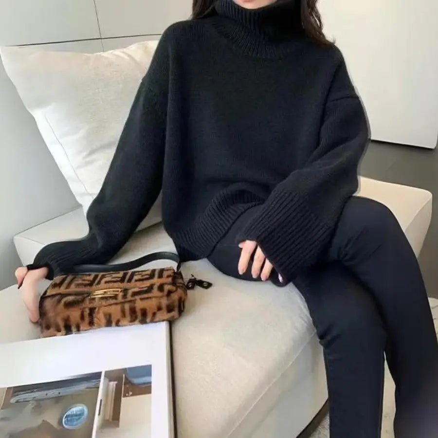Scarlett - Ribbed Cashmere Sweater