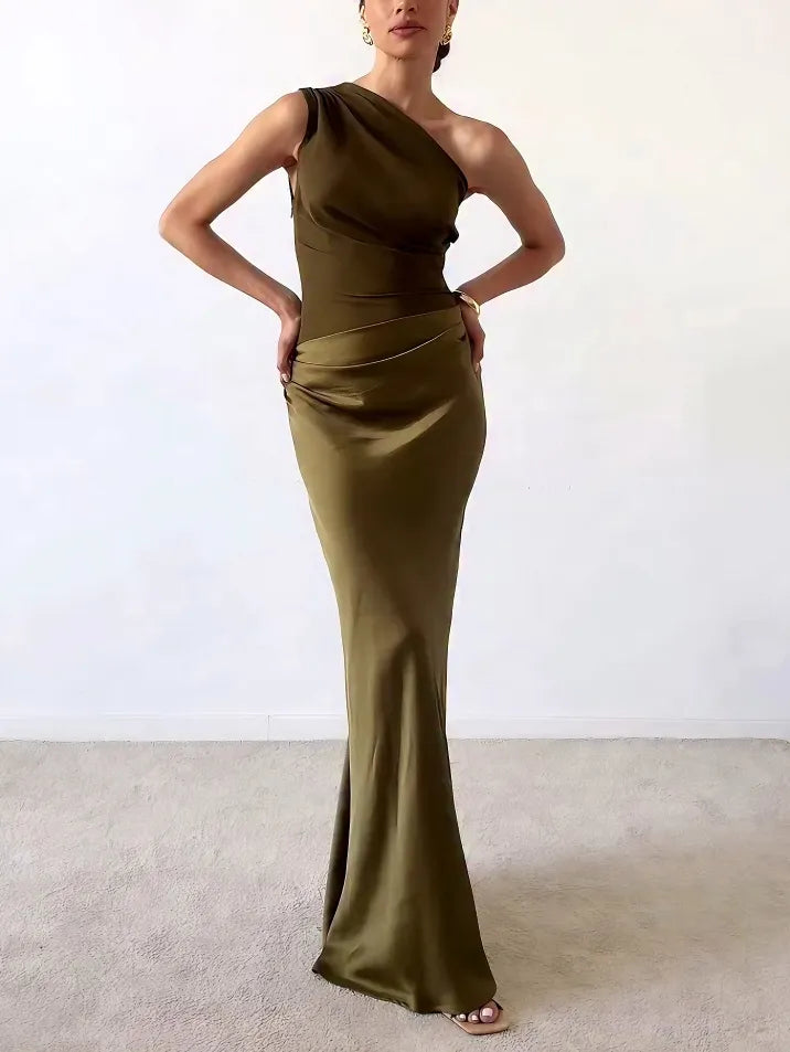 Celeste - One Shoulder Dress