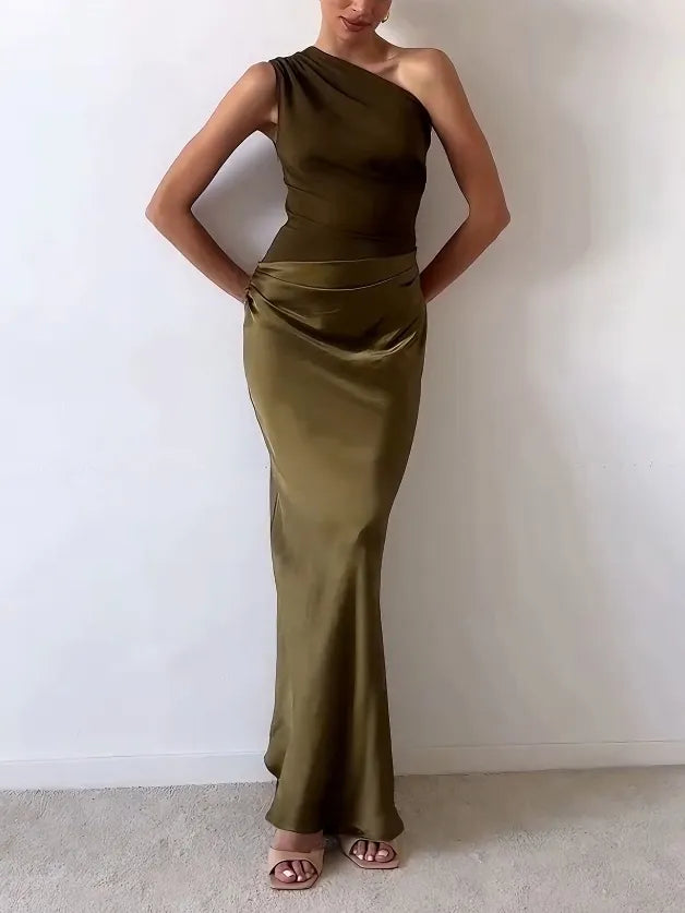 Celeste - One Shoulder Dress