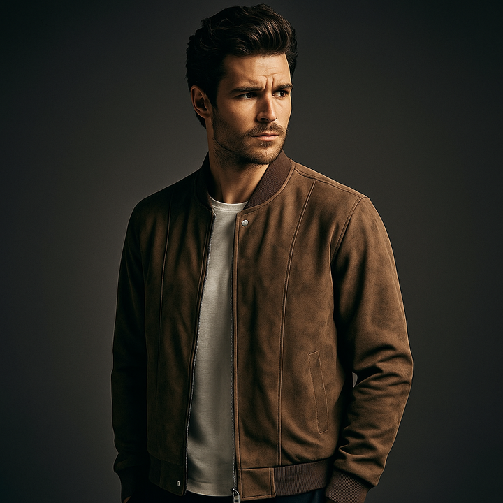Mikey - Vegan Suede Jacket