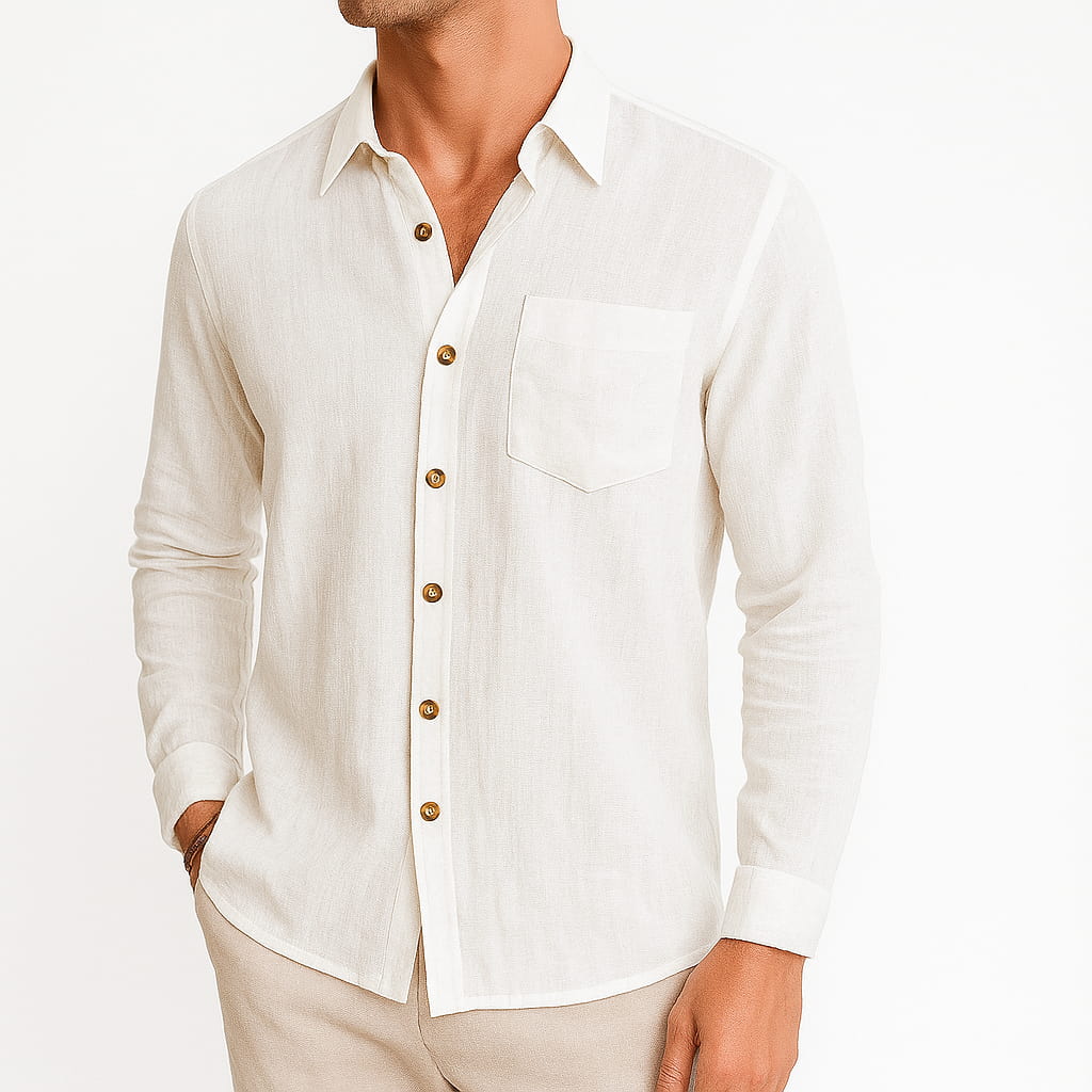 Beckham - Pure Organic Linen Shirt