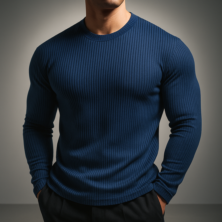 Abloh - Ribbed Knit Sweater