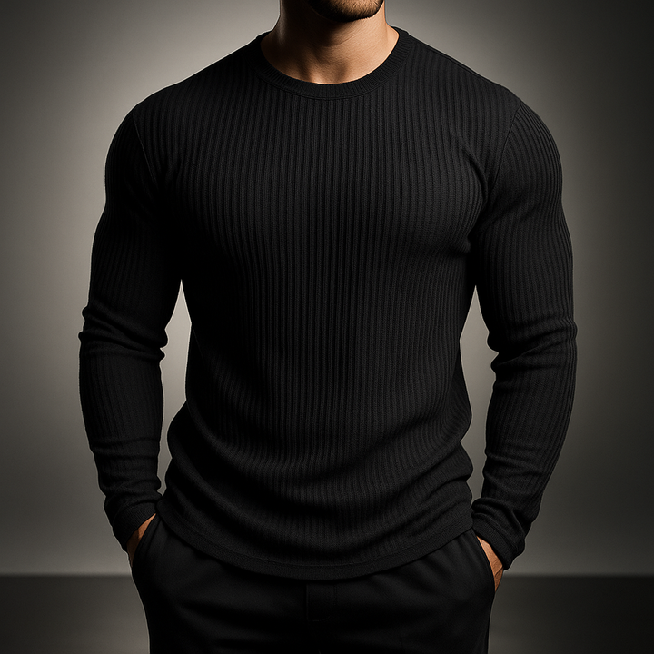 Abloh - Ribbed Knit Sweater