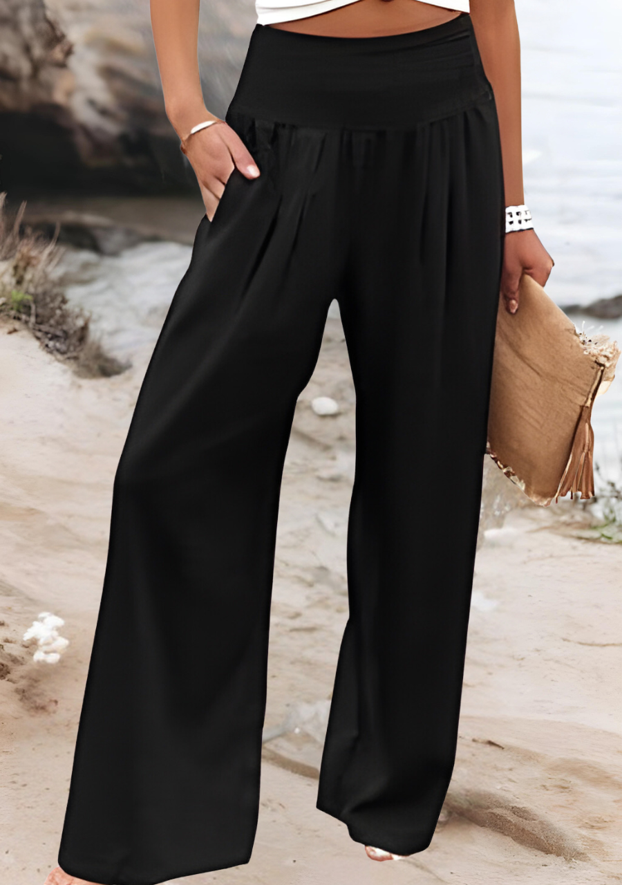 Putella - Flowing Linen Trousers