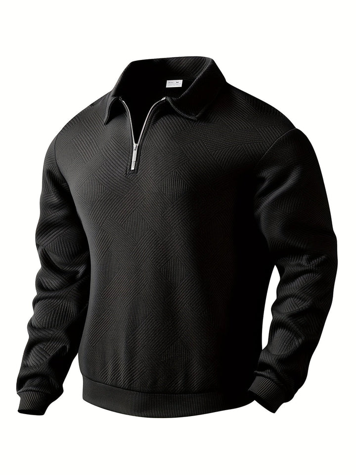 Zayn - Elegant Vintage Quarter-Zip