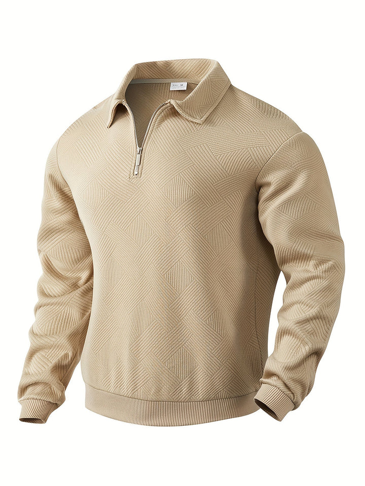 Zayn - Elegant Vintage Quarter-Zip