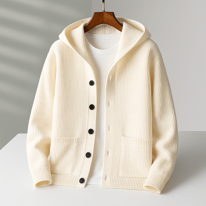Totti - Elegant Wool Cardigan