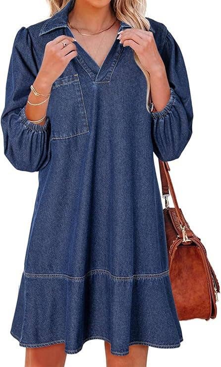 Darby - Chic Denim Dress