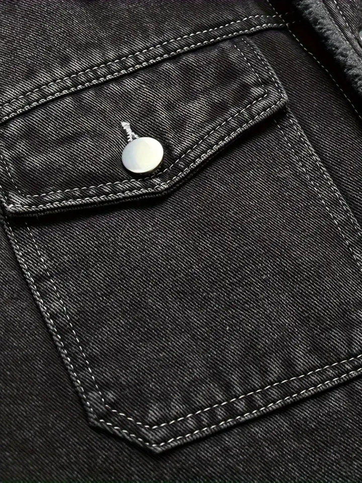 Jardo - Denim Jacket with Fleece