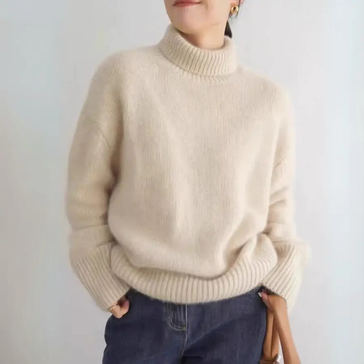 Scarlett - Ribbed Cashmere Sweater