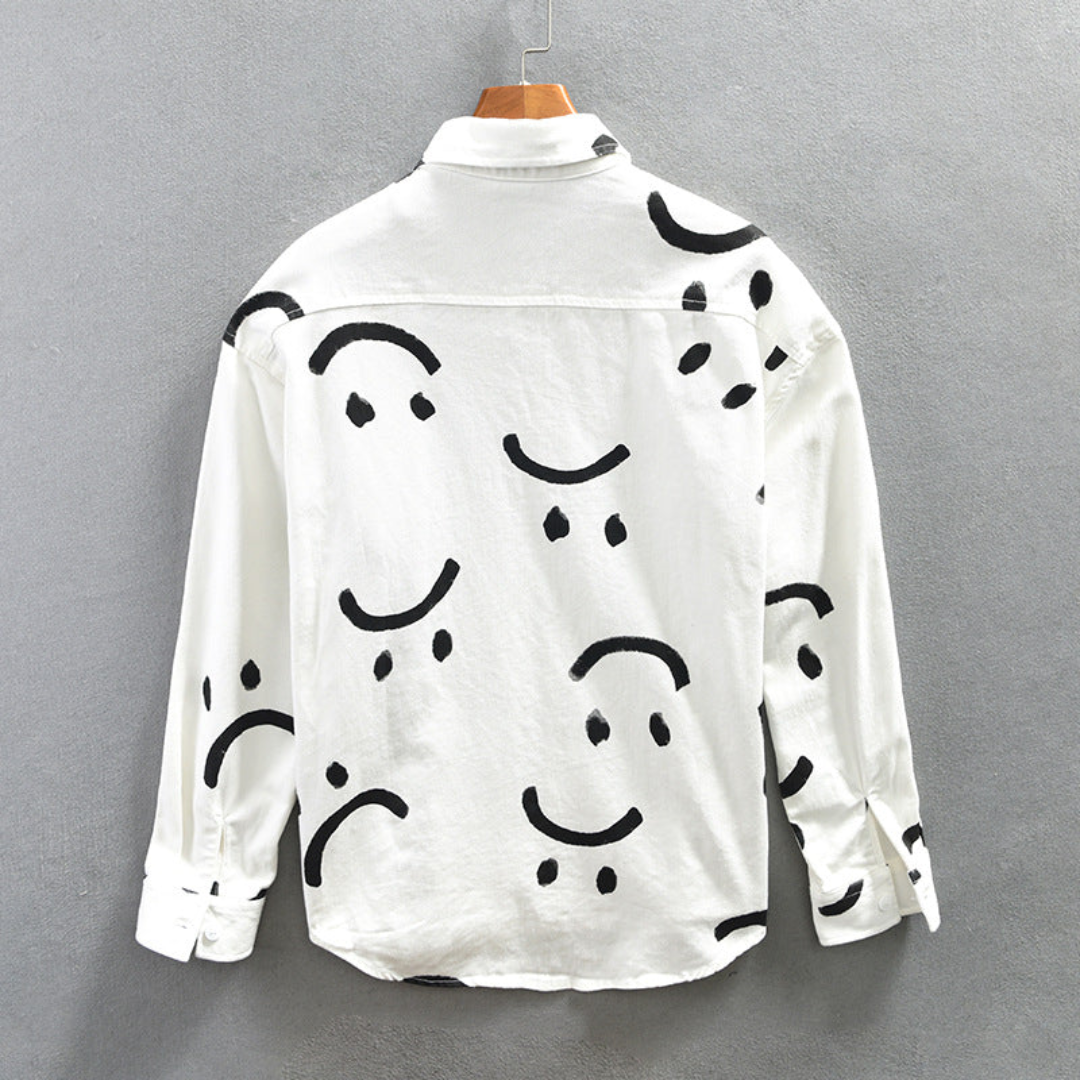 Aubrey - Playful Cotton Shirt
