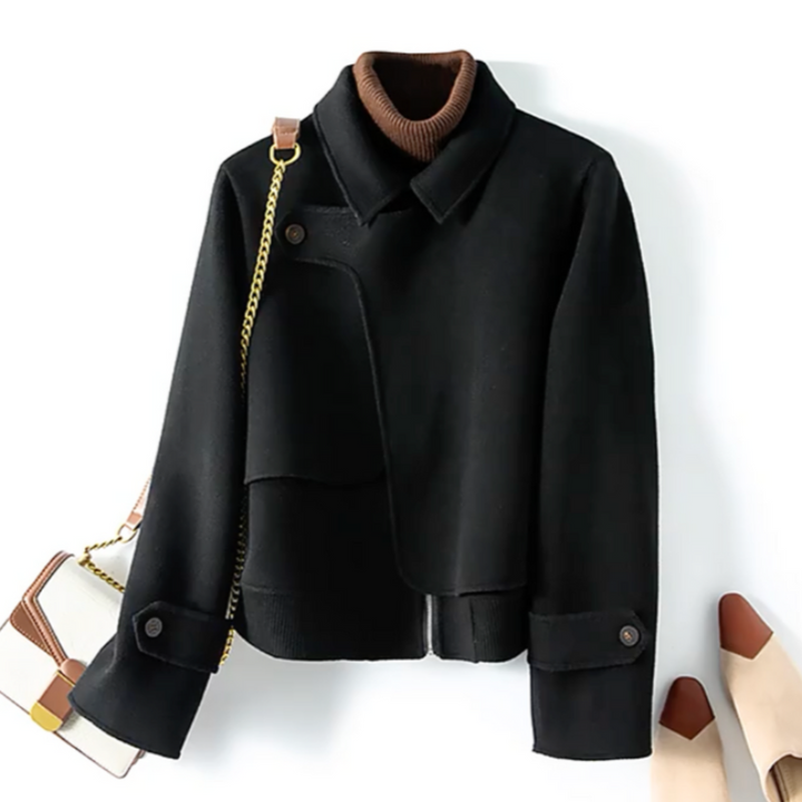 Tulip - Cropped Woollen Jacket