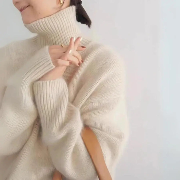 Scarlett - Ribbed Cashmere Sweater