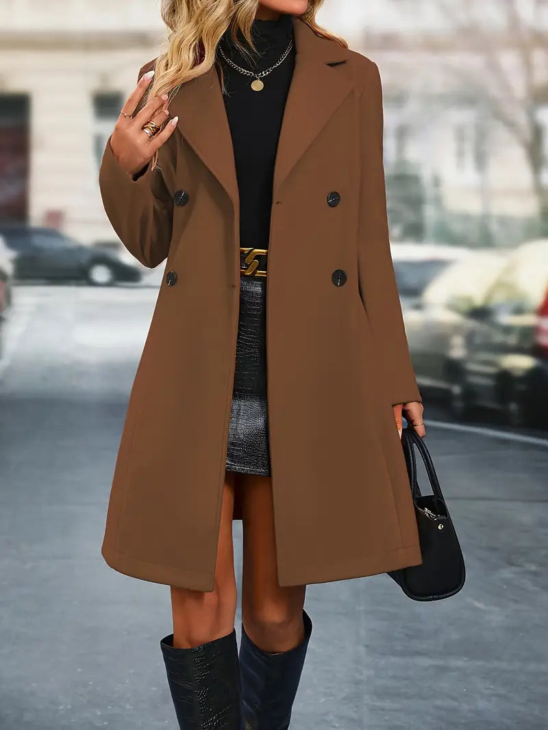 Zarah - Sleek Weather-Resistant Trench