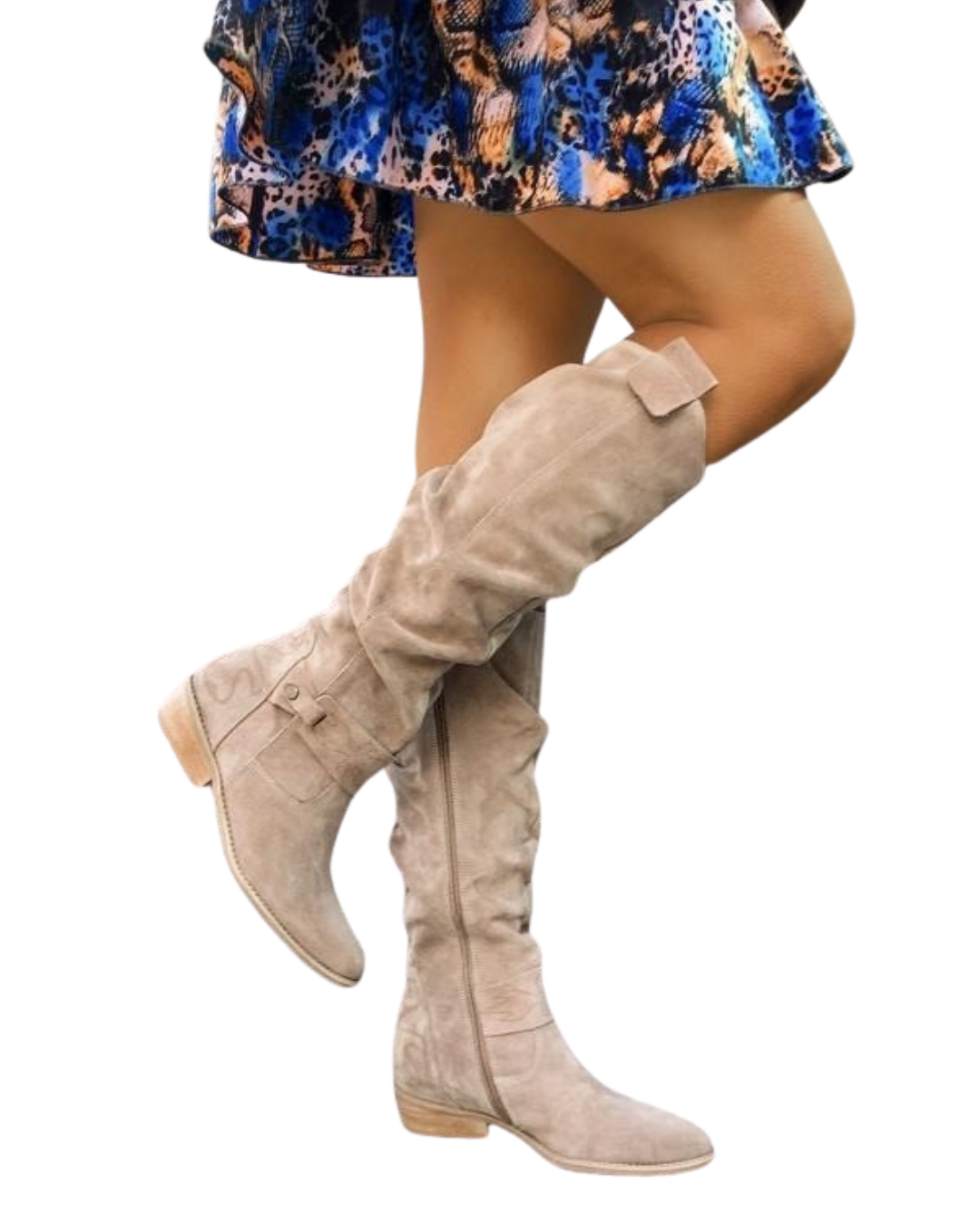 Zaina - Elegant Suede Boots