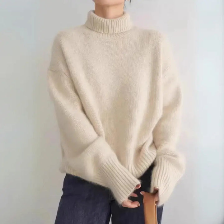 Scarlett - Ribbed Cashmere Sweater