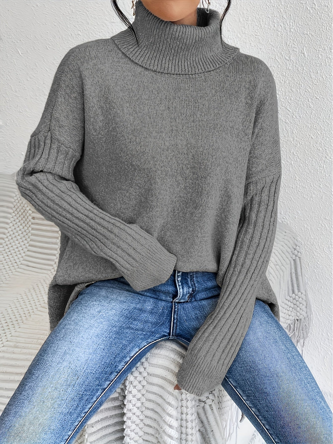 Talia - Soft Turtleneck Sweater