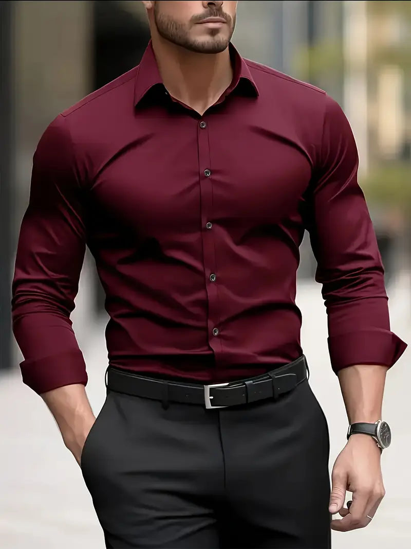 Marlon - Stretchable Formal Shirt