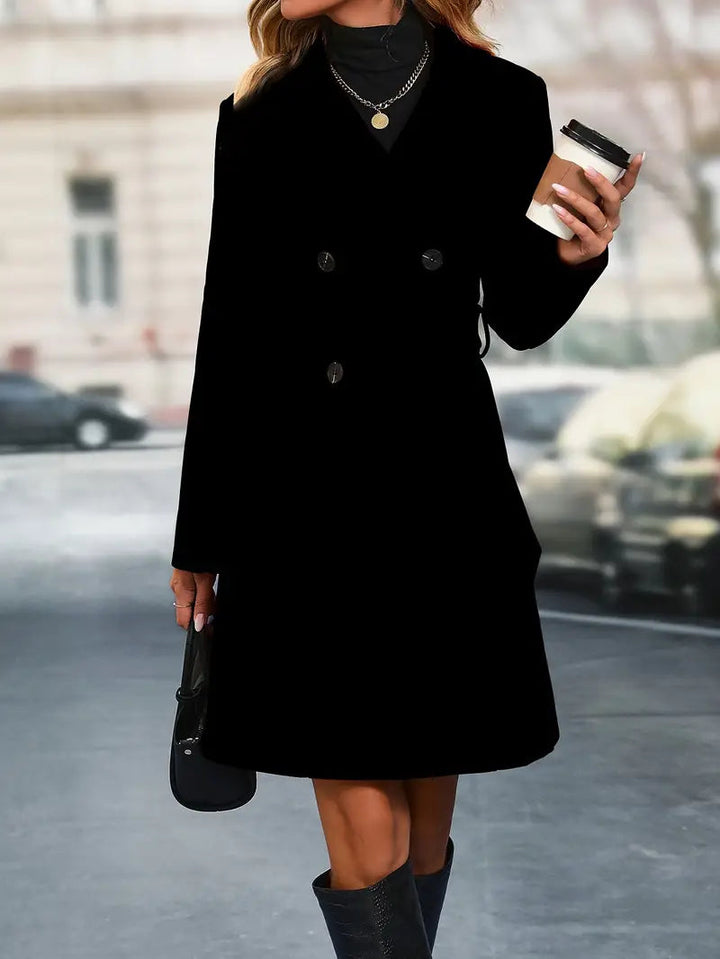 Zarah - Sleek Weather-Resistant Trench