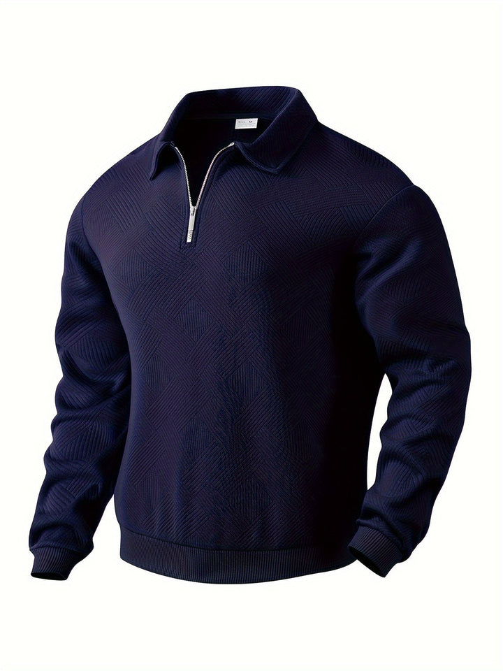 Zayn - Elegant Vintage Quarter-Zip