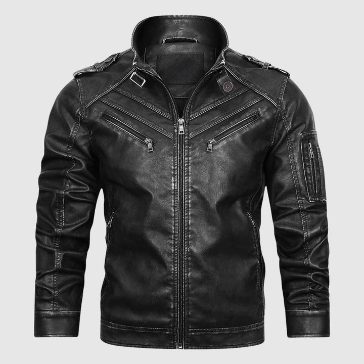 Rasta - Biker Leather Jacket