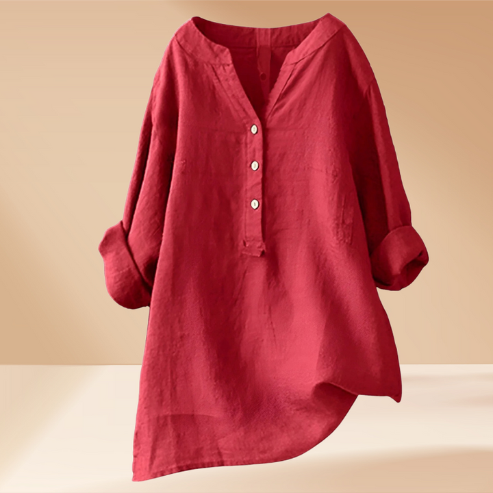 Karyna - Airy Linen Blouse