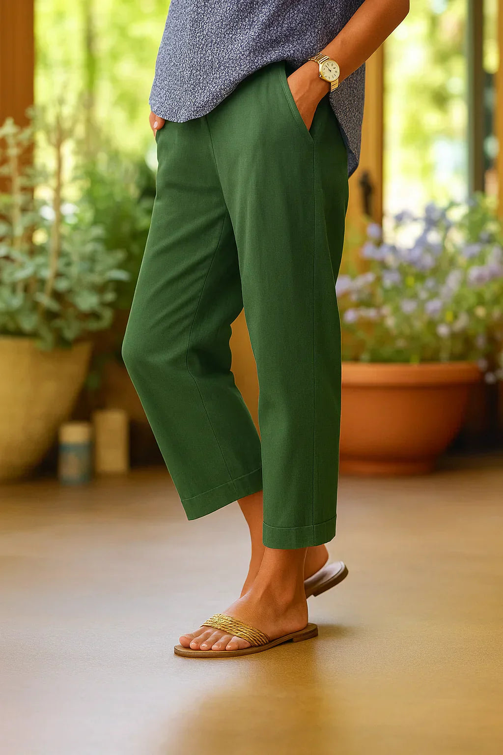 Kirsty - Breezy Linen Pants