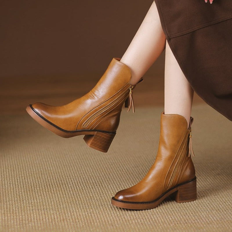 Serena - Premium Leather Boots