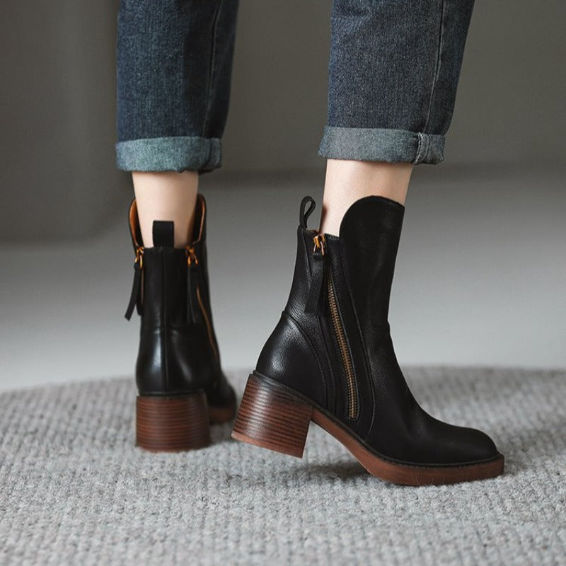 Serena - Premium Leather Boots