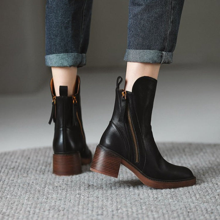 Serena - Premium Leather Boots