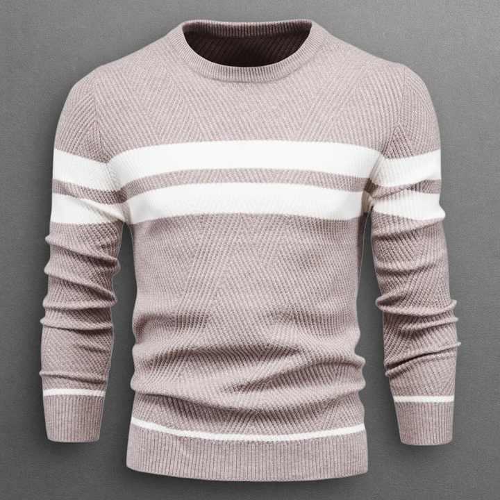 Mason - Stripe Cotton Pullover