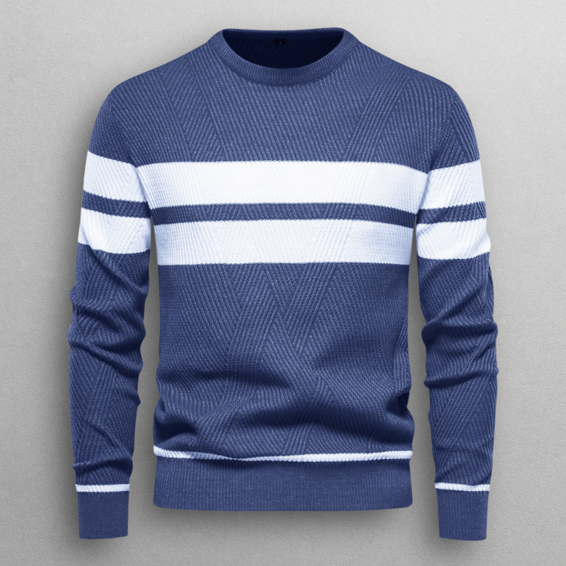 Mason - Stripe Cotton Pullover
