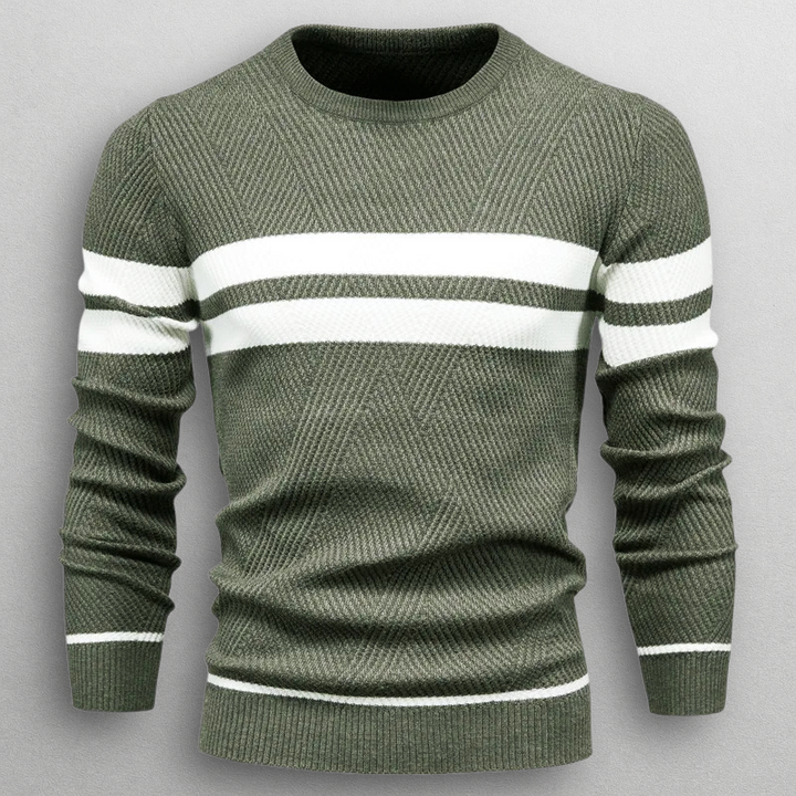 Mason - Stripe Cotton Pullover