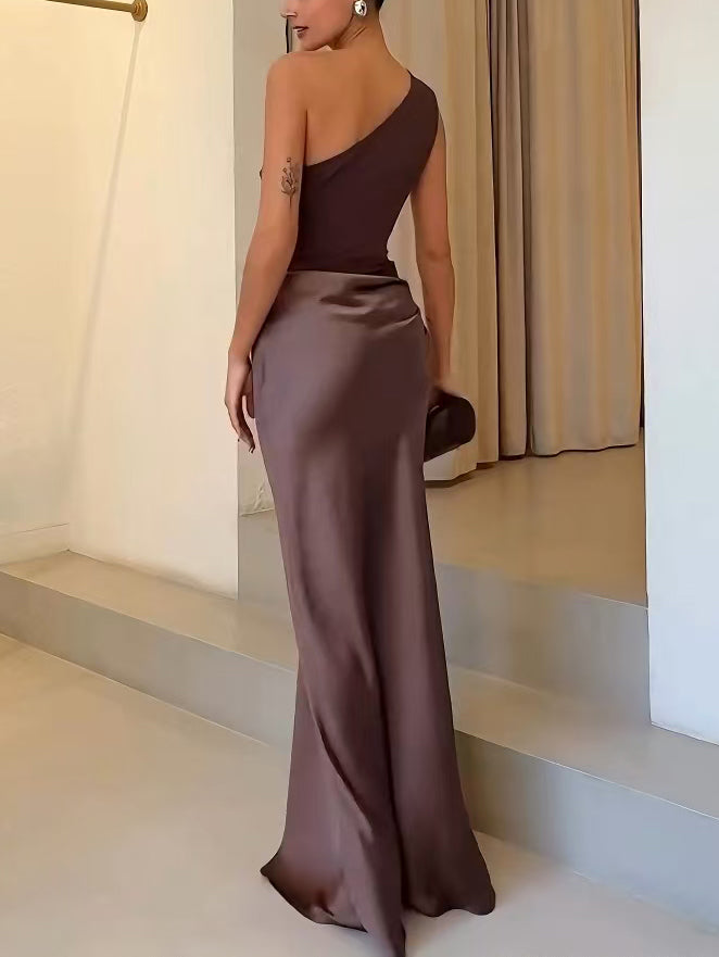 Celeste - One Shoulder Dress