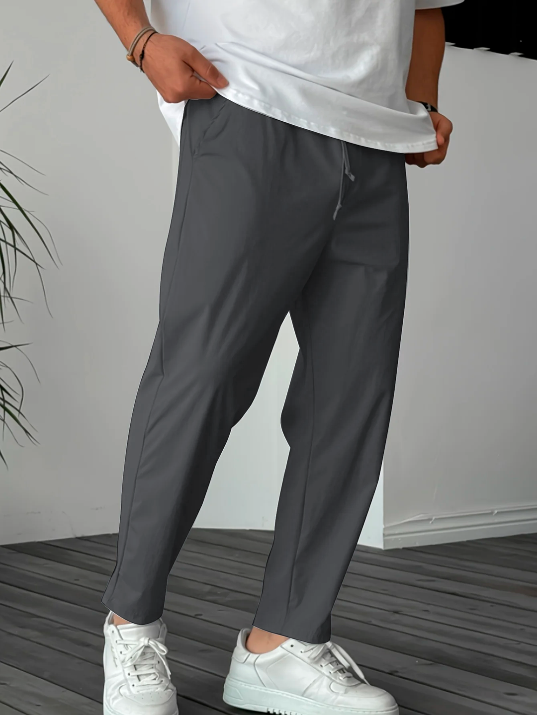 Elijah - Stylish Tapered Trousers