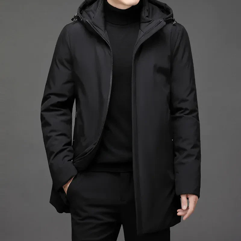 Ezra - Timeless Hooded Overcoat