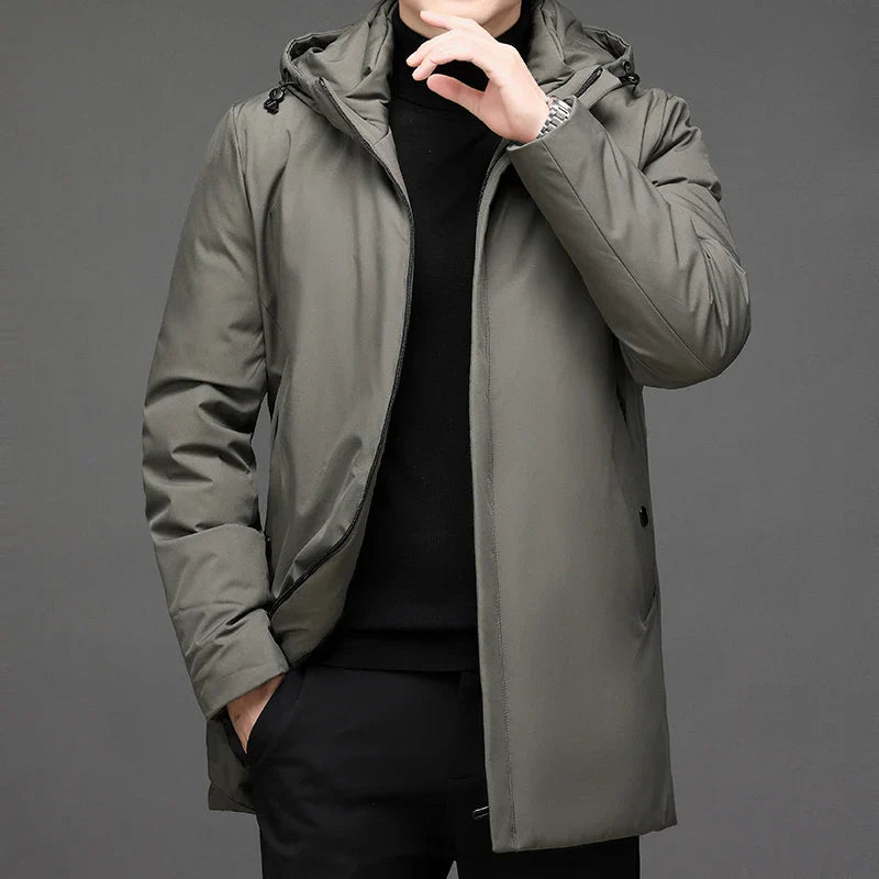Ezra - Timeless Hooded Overcoat