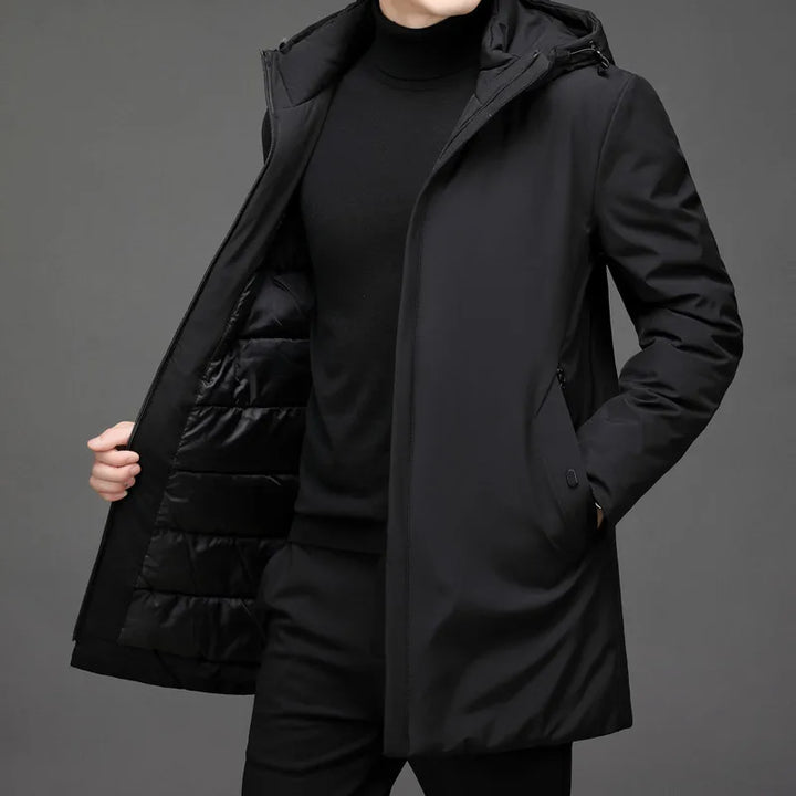 Ezra - Timeless Hooded Overcoat