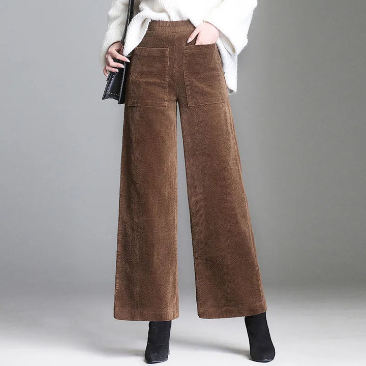Carla - Wide-Leg Corduroy Pants