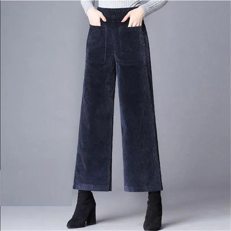 Carla - Wide-Leg Corduroy Pants