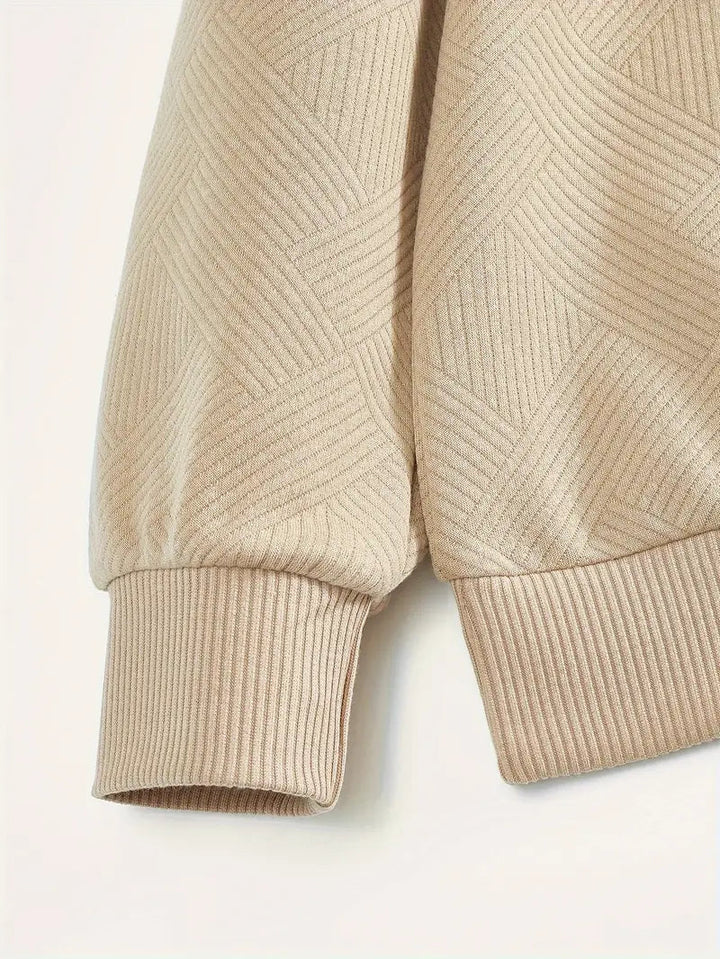 Zayn - Elegant Vintage Quarter-Zip