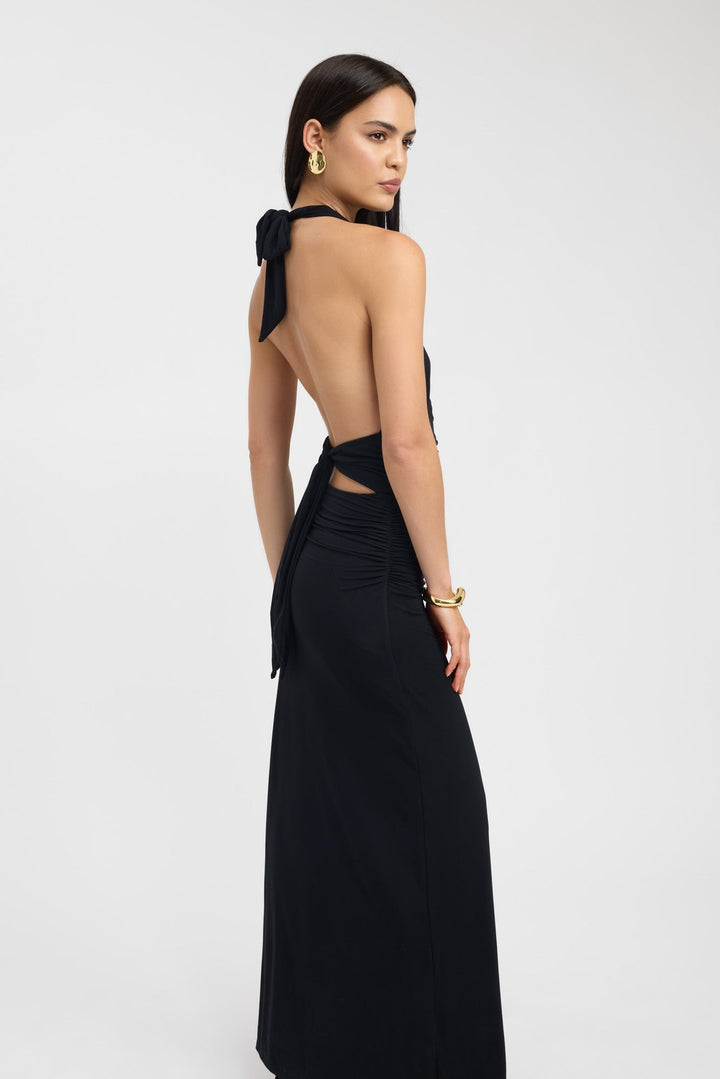Samantha - Elegant Halter Dress