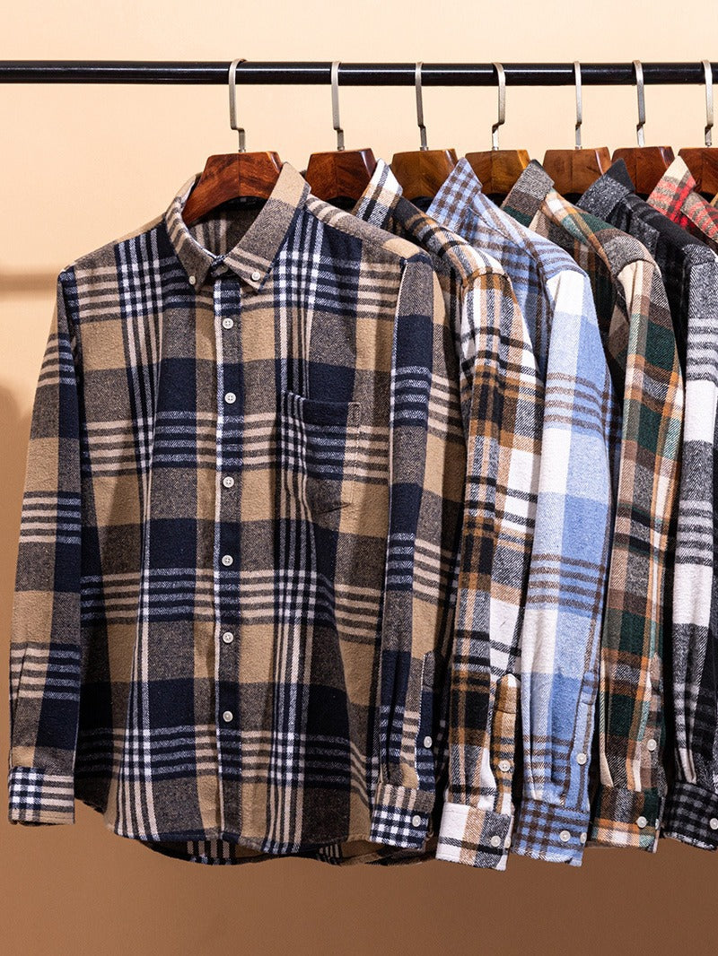 Luke - Classic Plaid Shirt