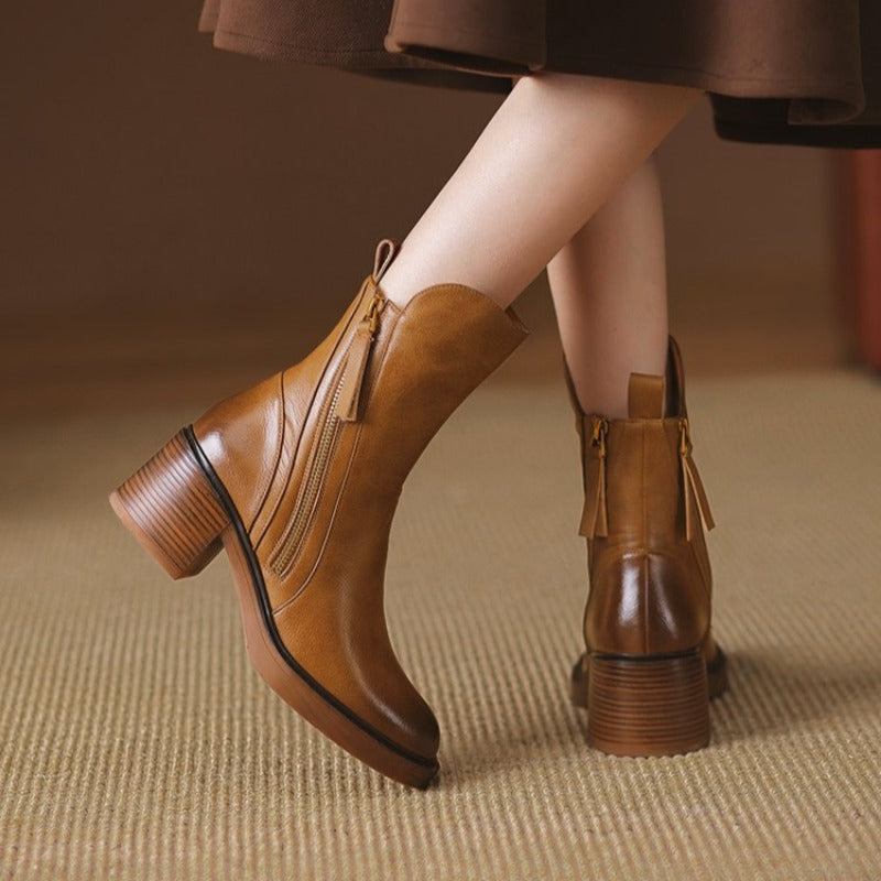 Serena - Premium Leather Boots