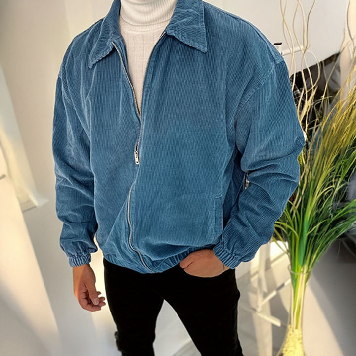 Carerra - Corduroy Zipper Jacket