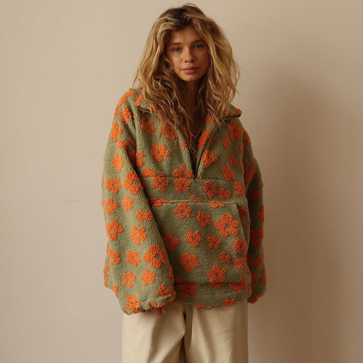 Daisy - Blooming Fleece Pullover